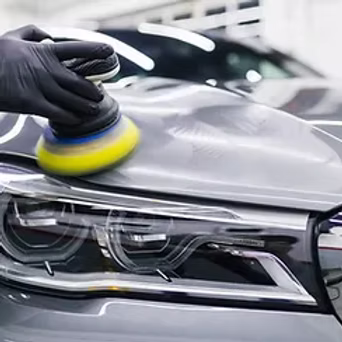 Expert paint correction technique restoring vehicle finish to showroom quality.