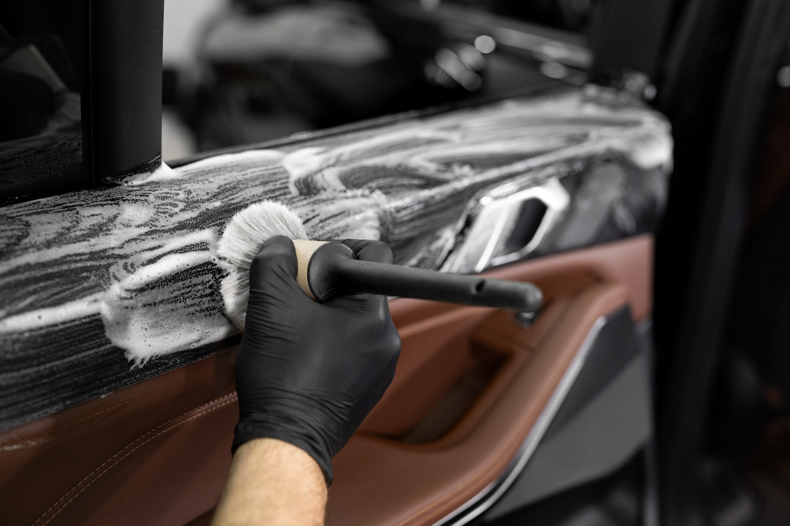 Cleaning Door Panels